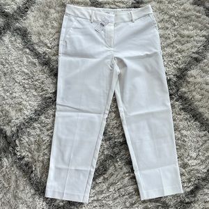 Brand new with tags. White, pleated, faux pockets. Size 8.